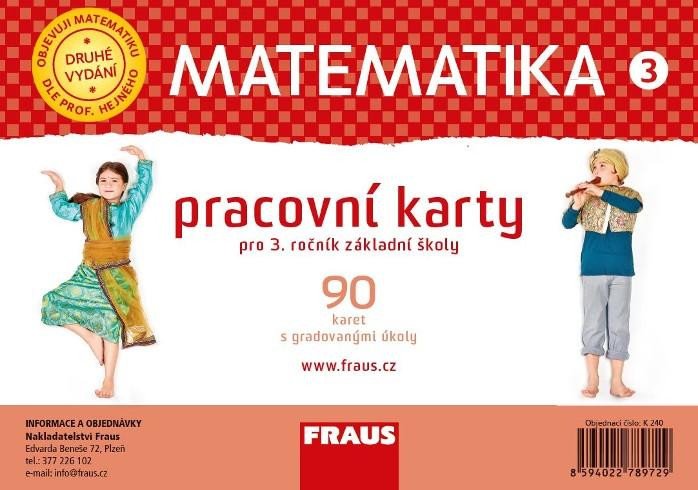 MATEMATIKA 3 PRACOVNÍ KARTY