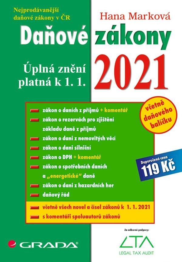 DAŇOVÉ ZÁKONY 2021