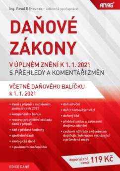 DAŇOVÉ ZÁKONY 2021