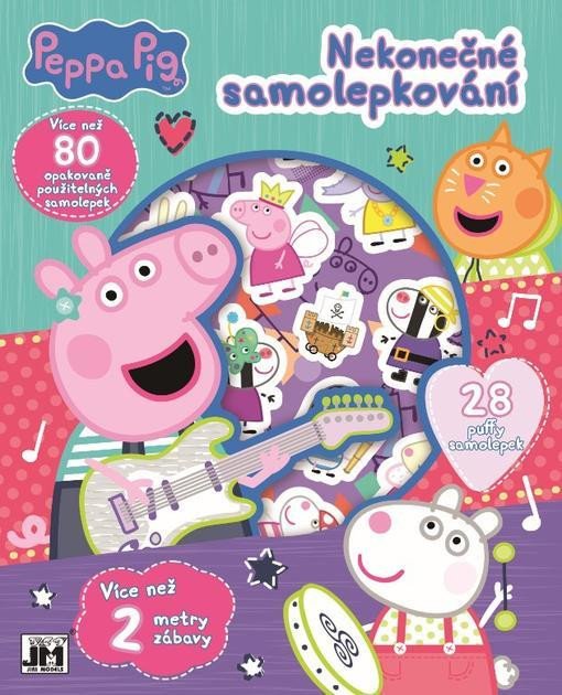 NEKONEČNÉ SAMOLEPKOVÁNÍ-PEPPA PIG