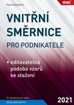 VNITŘNÍ SMĚRNICE PRO PODNIKATELE
