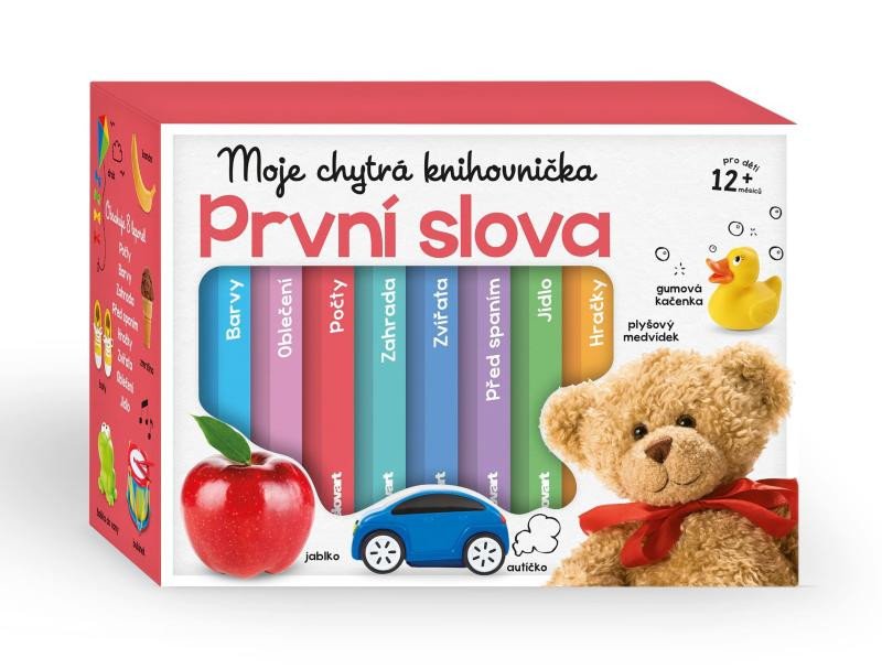 PRVNÍ SLOVA MOJE CHYTRÁ KNIHOVNIČKA BOX