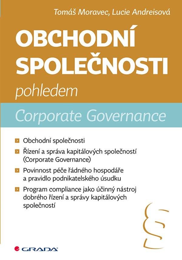 OBCHODNÍ SPOLEČNOSTI POHLEDEM CORPORATE GOVERNANCE