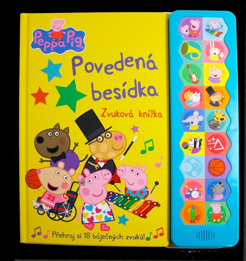 PEPPA PIG - POVEDENÁ BESÍDKA: ZVUKOVÁ KNÍŽKA