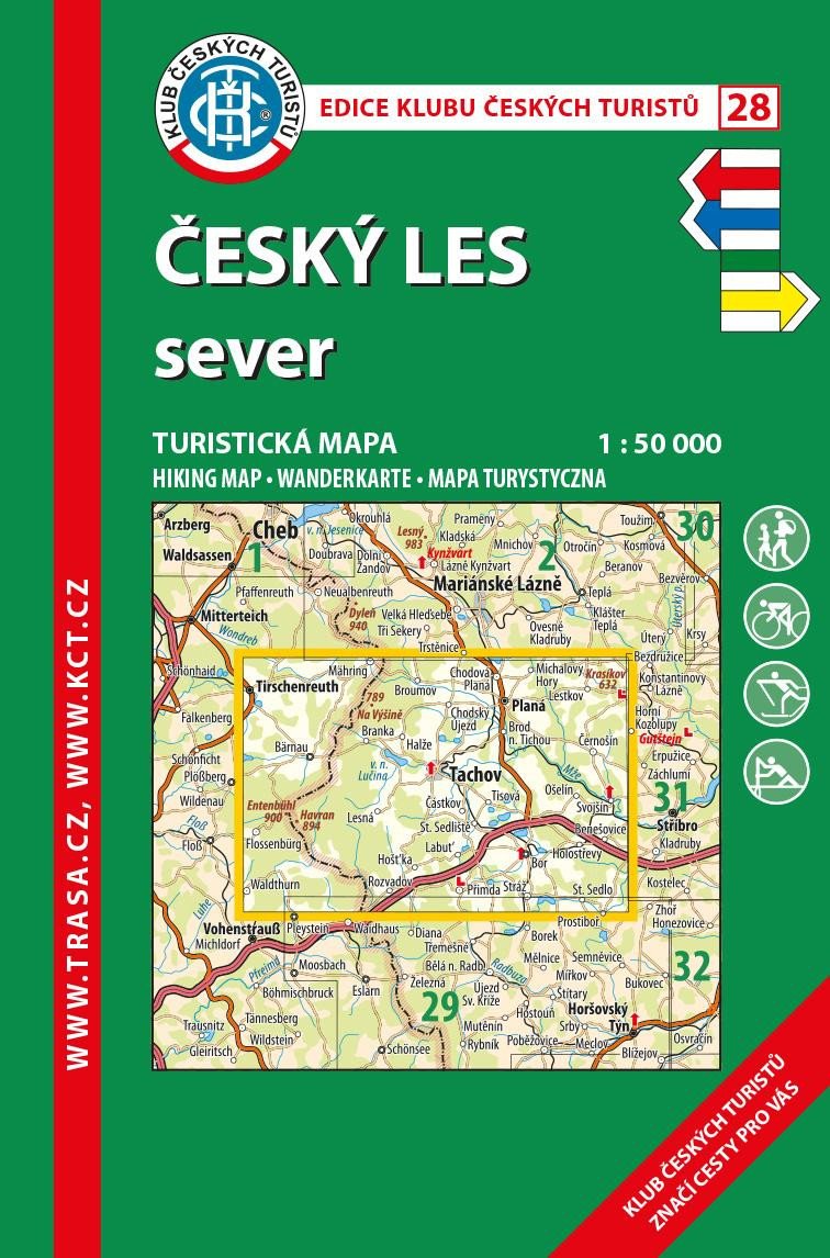 ČESKÝ LES SEVER 1:50 000 (28) 7.VYDÁNÍ