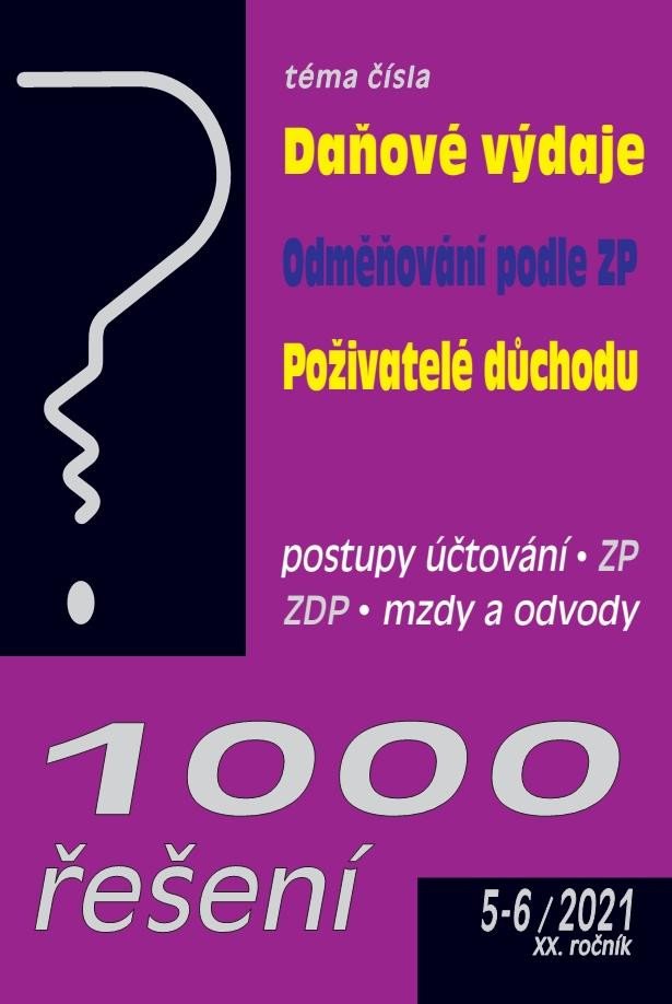 1000 ŘEŠENÍ 5-6/2021