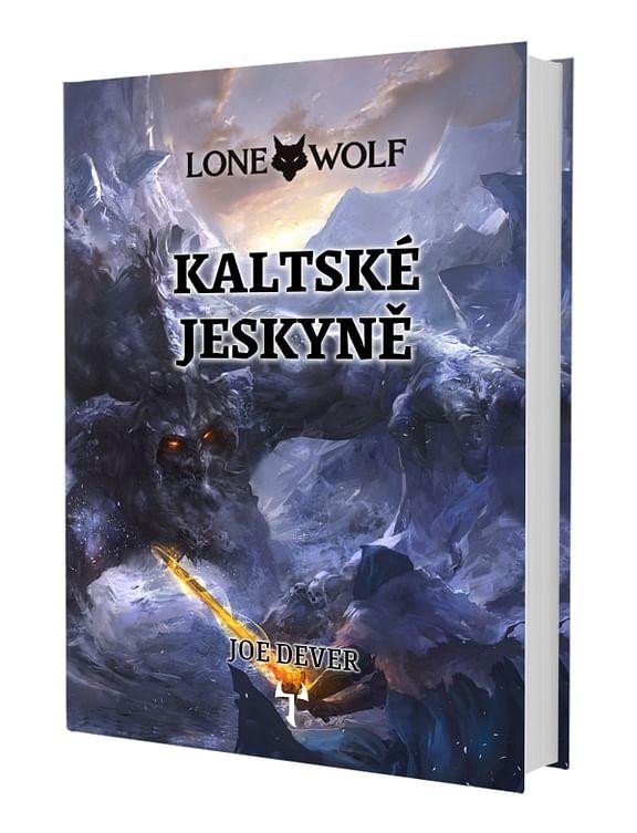 LONE WOLF 3 - KALTSKÉ JESKYNĚ (GAMEBOOK) VÁZANÁ