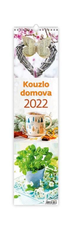 NÁSTĚNNÝ KALENDÁŘ 2022 KOUZLO DOMOVA VÁZANKA