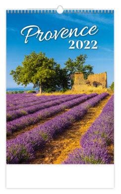 NÁSTĚNNÝ KALENDÁŘ 2022 PROVENCE