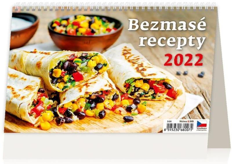 STOLNÍ KALENDÁŘ 2022 BEZMASÉ RECEPTY