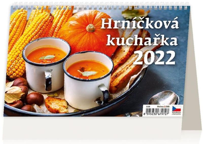 STOLNÍ KALENDÁŘ 2022 HRNÍČKOVÁ KUCHAŘKA