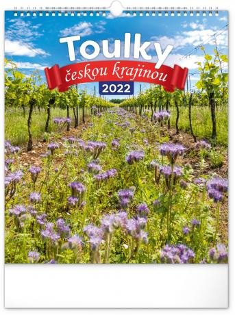 2022 TOULKY ČESKOU KRAJINOU NÁSTĚNNÝ