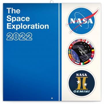 THE SPACE EXPLORATION 2022 KALENDÁŘ 30X30