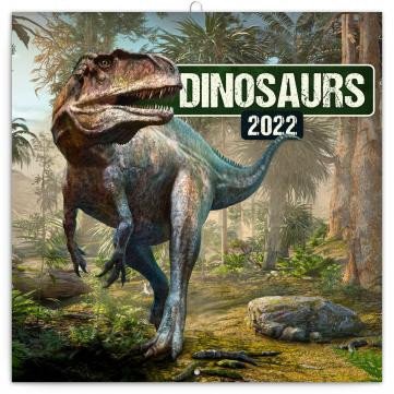 POZNÁMKOVÝ KALENDÁŘ DINOSAUŘI 2022,