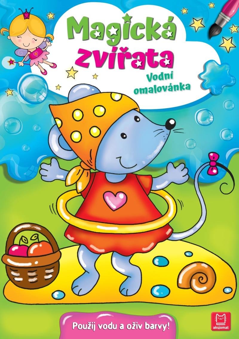MAGICKÁ ZVÍŘATA VODNÍ OMALOVÁNKA