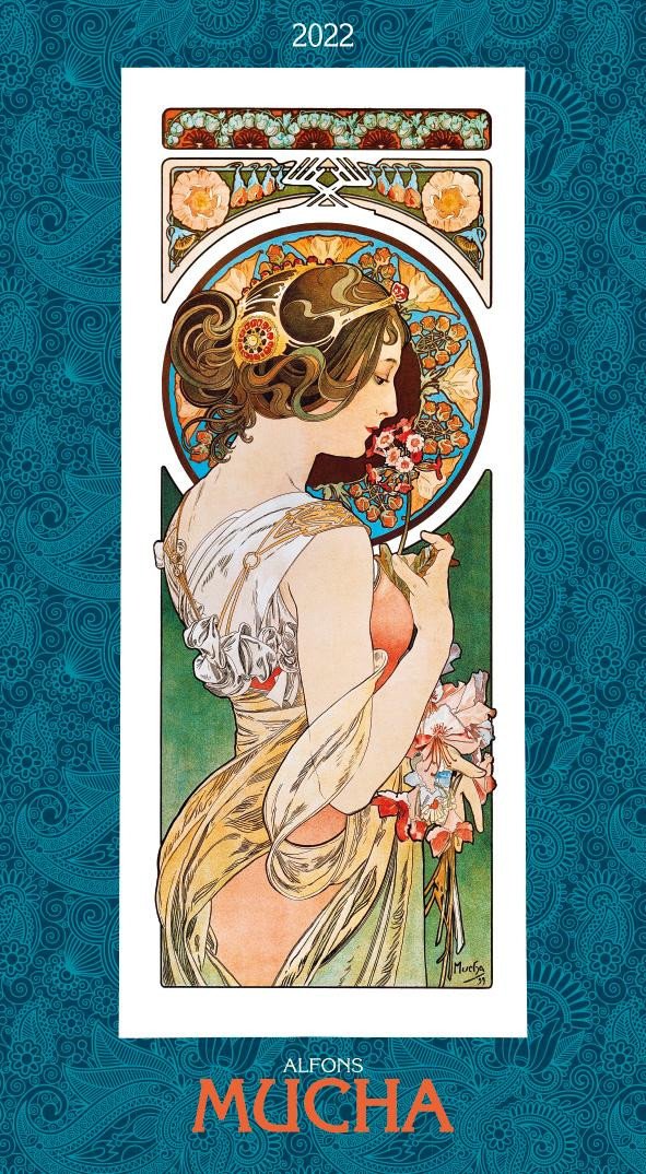 NÁSTĚNNÝ KALENDÁŘ 2022 ALFONS MUCHA