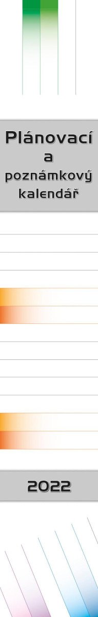 NÁSTĚNNÝ KALENDÁŘ 2022 PLÁNOVACÍ
