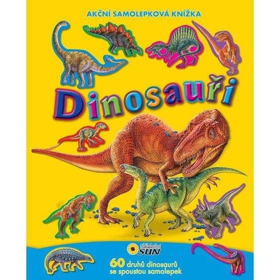 DINOSAUŘI AKČNÍ SAMOLEPKOVÁ KNÍŽKA