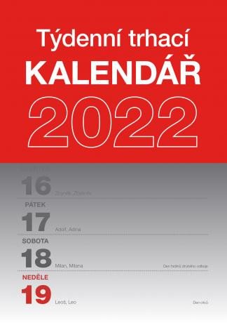 KALENDÁŘ 2022 TÝDENNÍ TRHACÍ