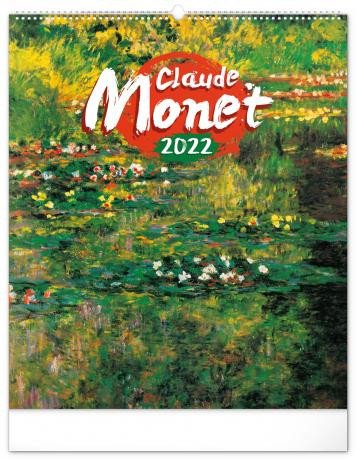 NÁSTĚNNÝ KALENDÁŘ 2022 CLAUDE MONET