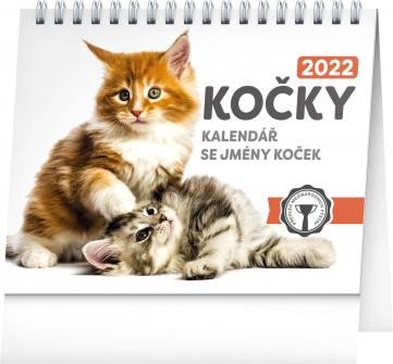 KALENDÁŘ KOČKY 2022 STOLNÍ