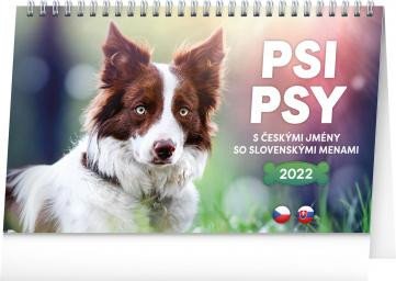 STOLNÍ KALENDÁŘ 2022 PSI  PSY CZ/SK