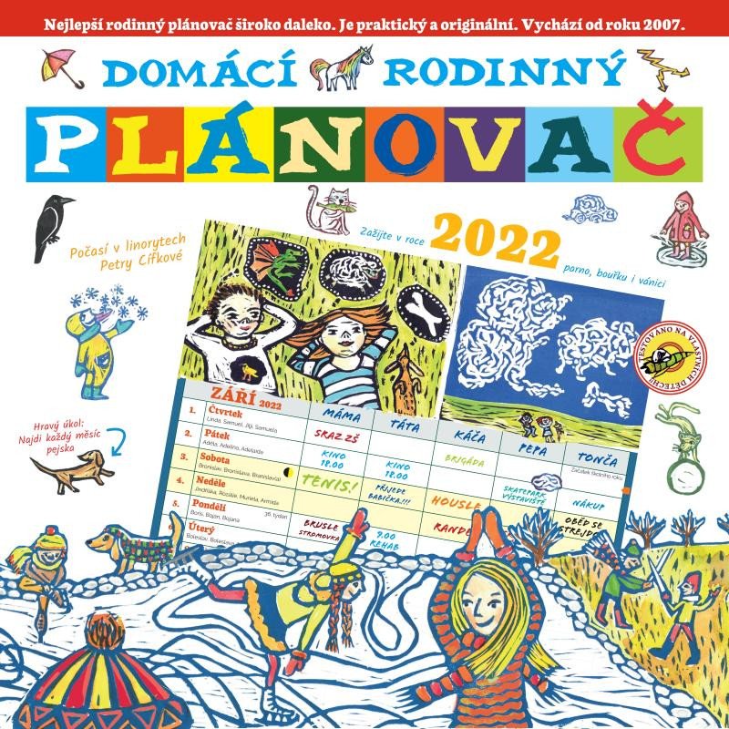 2022 DOMÁCÍ RODINNÝ PLÁNOVAČ