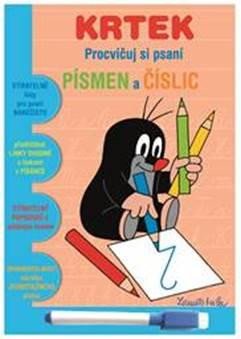 KRTEK 2 - PROCVIČUJ SI PSANÍ PÍSMEN A ČÍSLIC