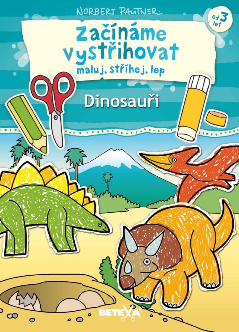 ZAČÍNÁME VYSTŘIHOVAT DINOSAUŘI