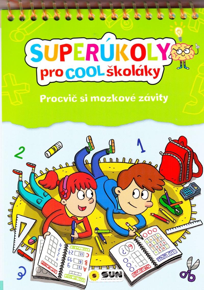 SUPER ÚKOLY PRO COOL ŠKOLÁKY (ZELENÁ)