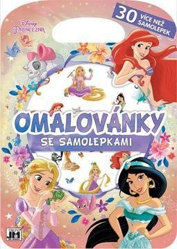 PRINCEZNY OMALOVÁNKY SE SAMOLEPKAMI