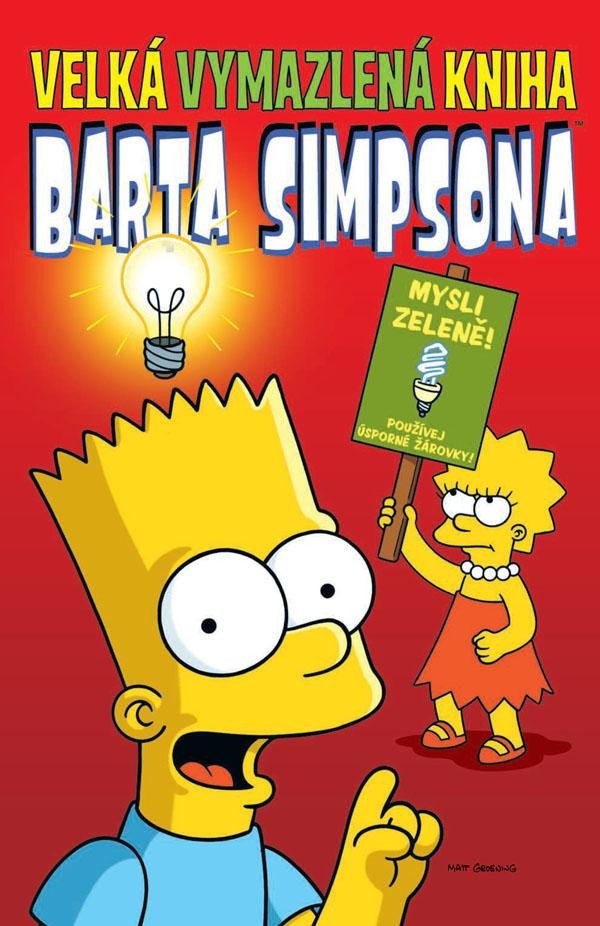 SIMPSONOVI - VELKÁ VYMAZLENÁ KNIHA BARTA SIMPSONA