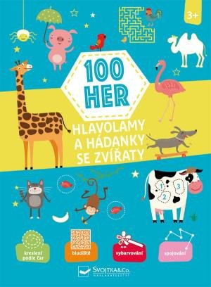 100 HER - HLAVOLAMY A HÁDANKY SE ZVÍŘATY