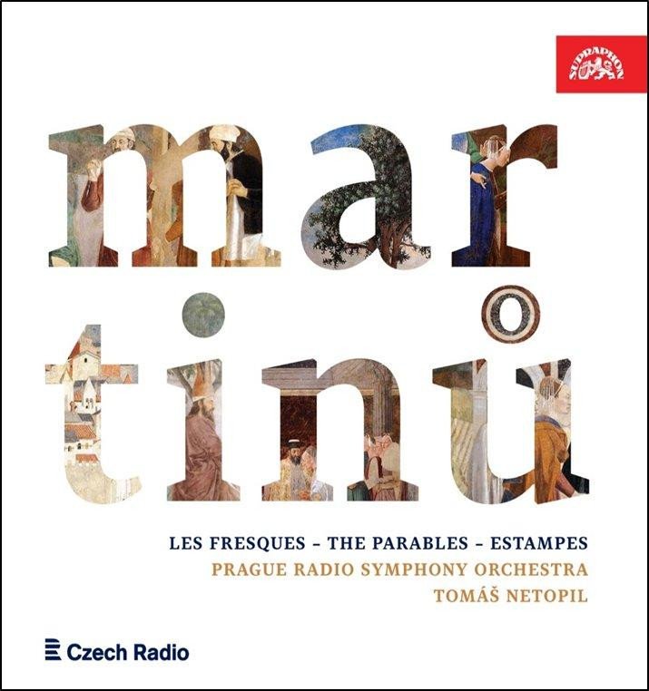 CD MARTINŮ: FRESKY, PARABOLY, RYTINY - CD