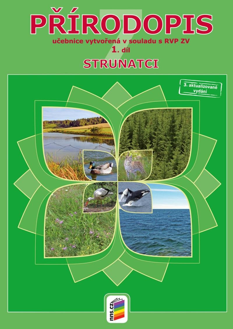 PŘÍRODOPIS 7 UČEBNICE 1.DÍL STRUNATCI (7-30)