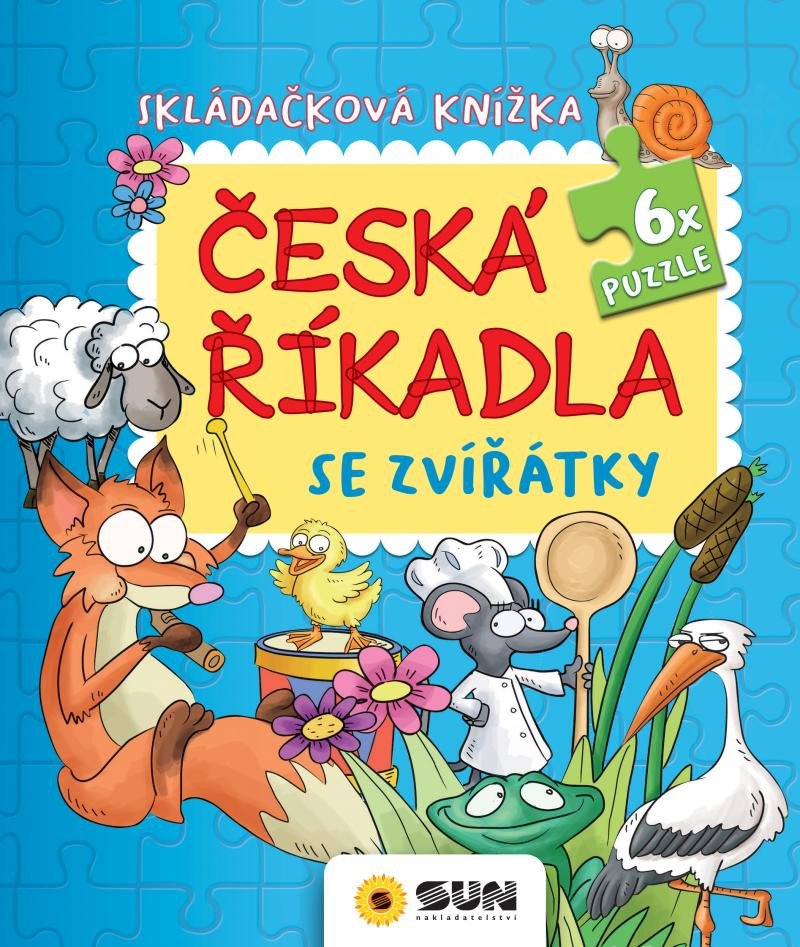 ČESKÁ ŘÍKADLA SE ZVÍŘÁTKY PUZZLE