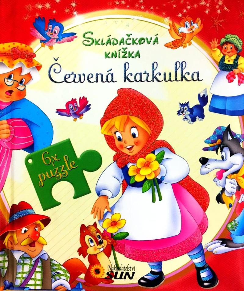 ČERVENÁ KARKULKA - 6X PUZZLE