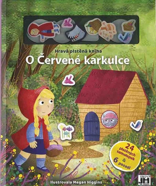 O ČERVENÉ KARKULCE - HRAVÁ PLSTĚNÁ KNIHA