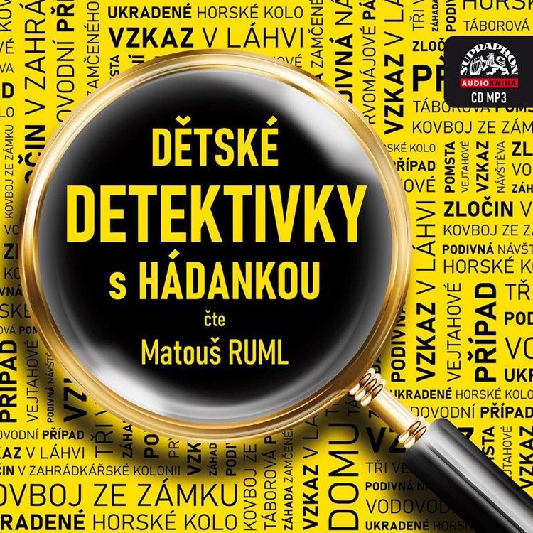 DĚTSKÉ DETEKTIVKY S HÁDANKOU CDMP3 (AUDIOKNIHA)