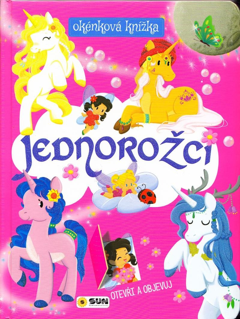 JEDNOROŽCI - OKÉNKOVÁ KNÍŽKA