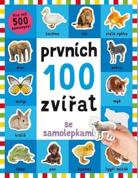 PRVNÍCH 100 ZVÍŘAT SE SAMOLEPKAMI