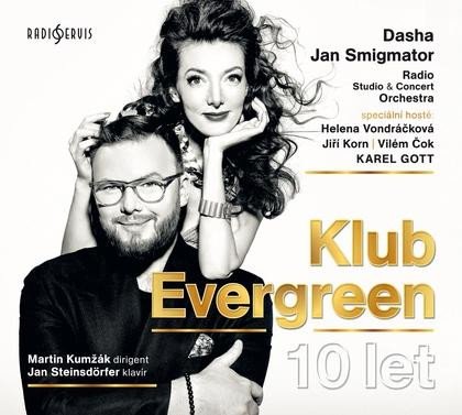 CD KLUB EVERGREEN 10 LET  DASHA & JAN SMIGMATOR