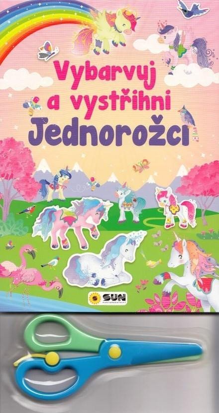 VYBARVUJ A VYSTŘIHUJ JEDNOROŽCI PINK