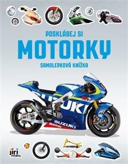 POSKLÁDEJ SI MOTORKY - SAMOLEPKOVÁ KNÍŽK