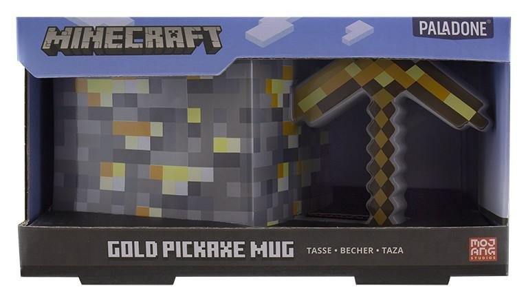 HRNEK MINECRAFT PICKAXE ZLATÝ