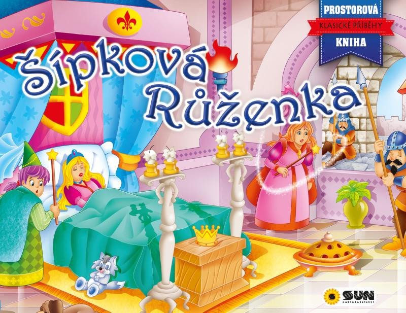 ŠÍPKOVÁ RŮŽENKA - PROSTOROVÉ LEPORELO