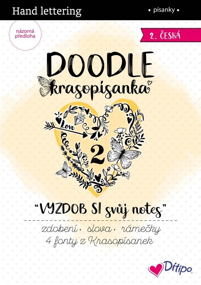 DOODLE KRASOPÍSANKA VYZDOB SI SVŮJ NOTES ČESKY