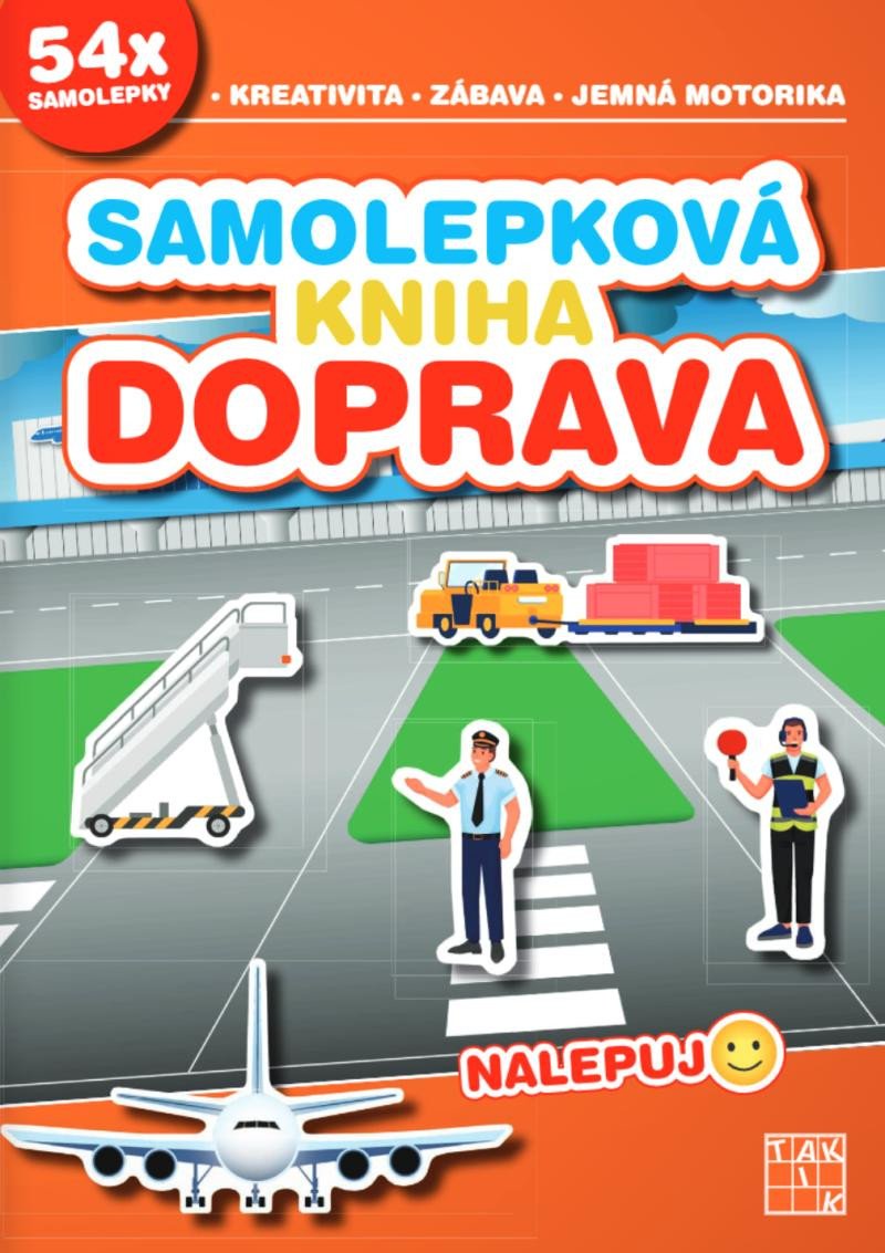 SAMOLEPKOVÁ KNIHA DOPRAVA NALEPUJ