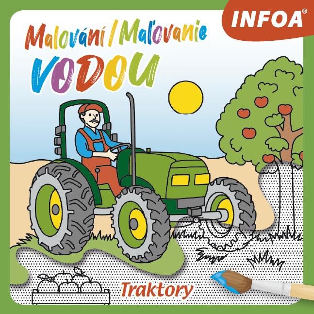 MALOVÁNÍ VODOU - TRAKTORY