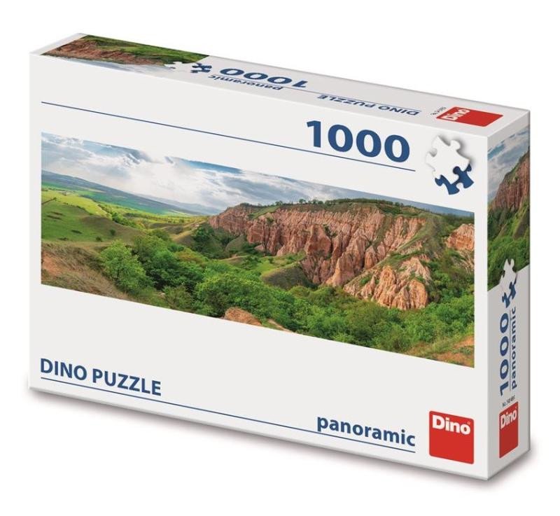 PUZZLE ČERVENÁ ROKLE PANORAMIC/1000 DÍLK